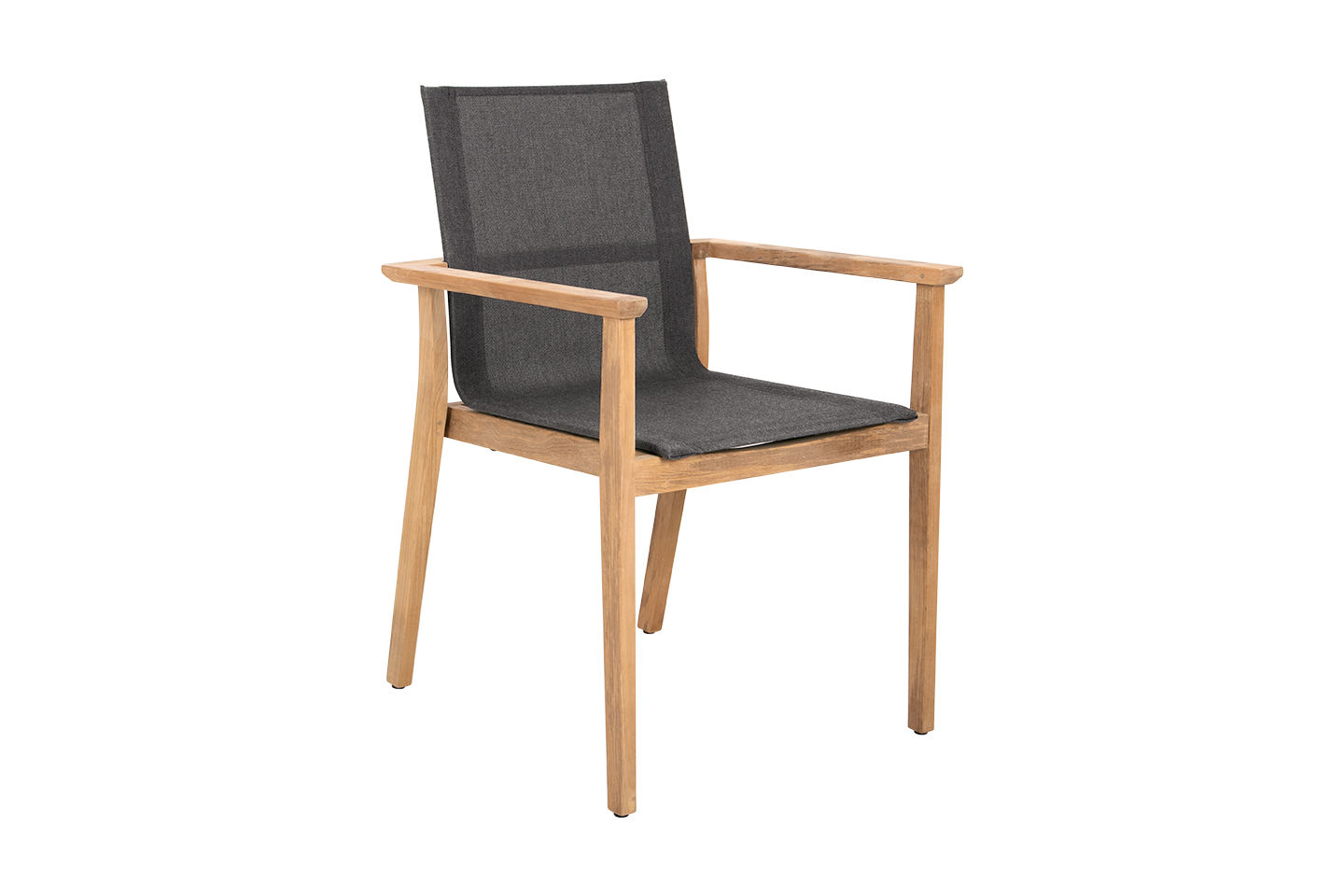 Maya Sling Dining Chair, Anthracite, Coated